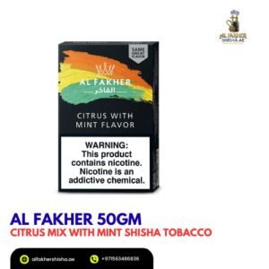 Al Fakher 50gm Shisha Tobacco Citrus Mix with Mint