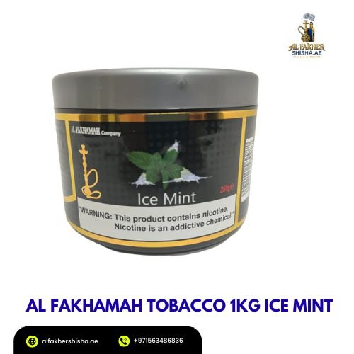 Al Fakhamah Tobacco 1kg Ice Mint Al Fakhamah Tobacco 1kg Ice Mint