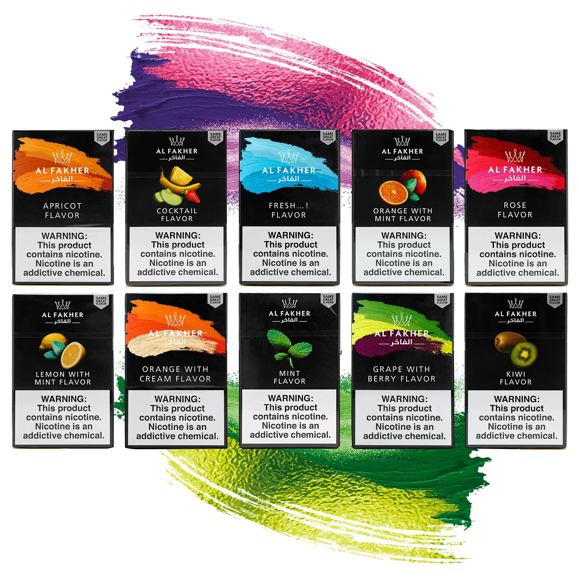 Al Fakher Shisha Tobacco All Flavors