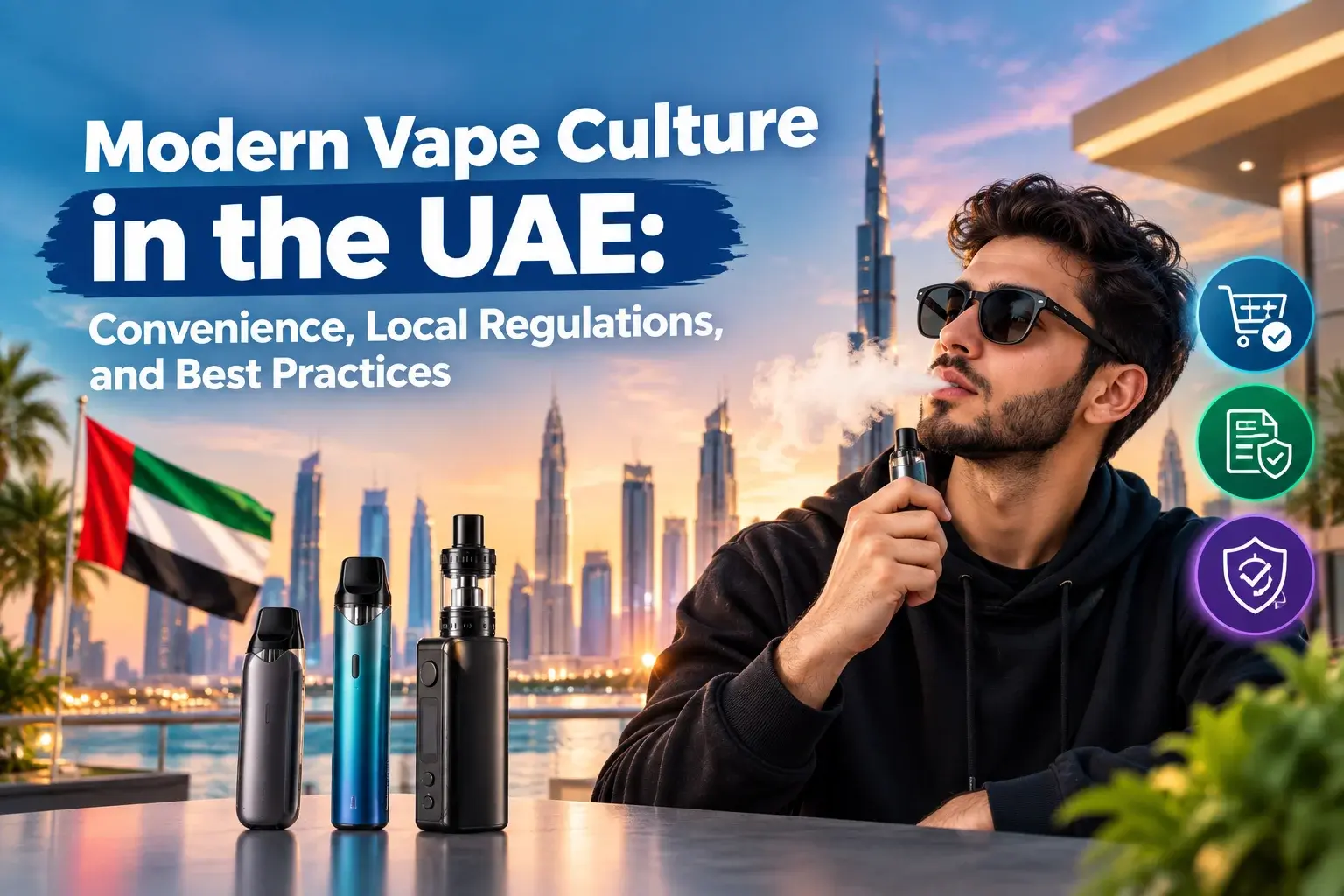 Modern Vape Culture in the UAE Convenience, Local Regulations, and Best Practices