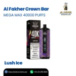 Al Fakher Crown Bar Mega Max 40000 Puffs Lush Ice