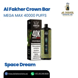 Al Fakher Crown Bar Mega Max 40000 Puffs Space Dream